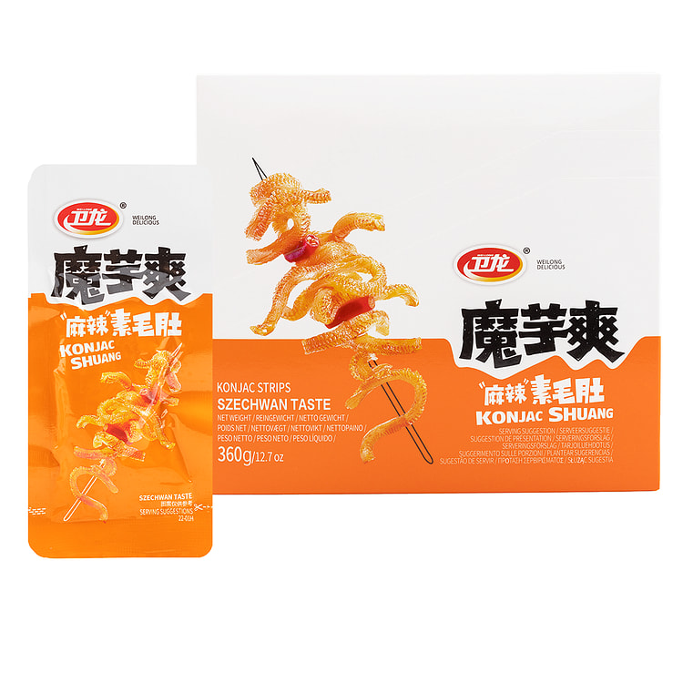 Weilong Spicy Konjac Snack 20pcs
