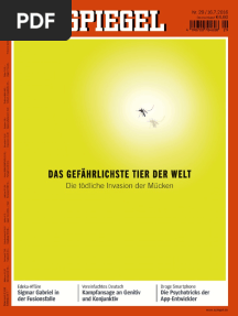 Der Spiegel Magazin No 29 Vom 16 Juli 2016