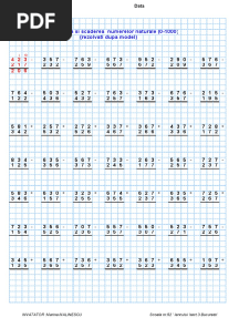 Adunare Si Scadere 0-1000 Ver3