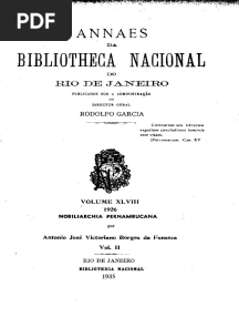 Nobliarchia Pernambucana - Volume 02
