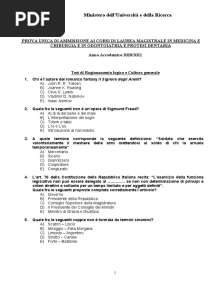CompitoMedicina2020 PDF