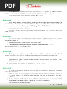 Exercises TD