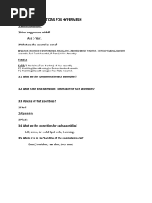 Hypermesh Interview Questions - With - Ans
