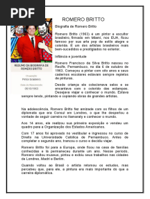 ROMERO BRITTO Biografia