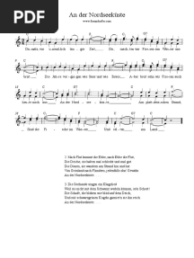 An Der Nordseeküste-Akk - Partitur-C