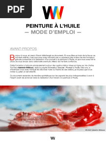 Peinture A L Huile - Mode D Emploi