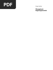 Serge Zacher. Übungsbuch Regelungstechnik