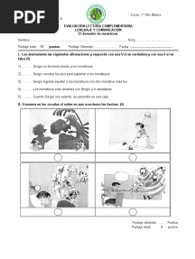 Prueba El Domador de Monstruos