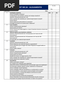 Check List NR 24 - Alojamento - Docx-1