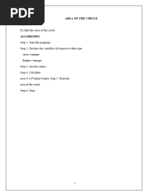 Cs3362 C Programming and Data Structures Lab Ece