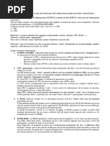 Fondamenti Informatica 