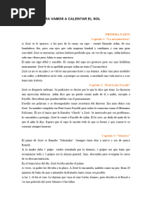 Resumen Obra Vamos A Calentar El Sol