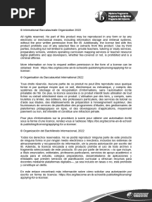 French B Paper 2 Reading Comprehension Text Booklet SL French