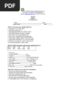 3RD Periodical Test English 2