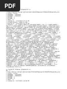 X38 New M3u Playlist Urls Tested