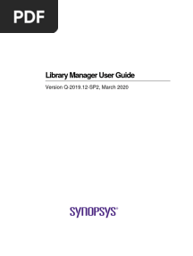 Icc2 Library Manager
