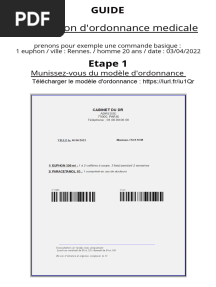 E-Book Fausse Ordonnance