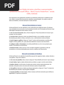 Conhecimentos de Tecnologia Da Informação e Comunicação