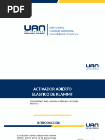 Activador Abierto Elastico de Klammt Laboratorio de Ortodoncia1.1