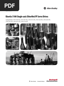 RA Kinetix 5100 Single Axis EtherNetIP User Manual