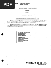 Maintenance Manual - GTCP36-150W