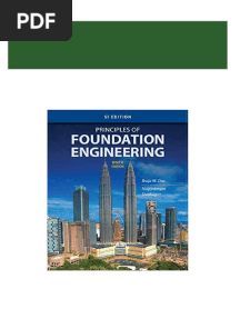 PDF Principles of Foundation Engineering 9th Edition Baraja M. Das - eBook PDF download