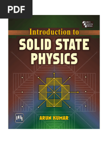 Arun Kumar - Introduction to Solid State Physics - Libgen.li