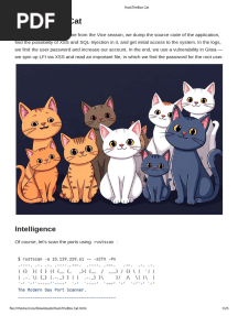 HackTheBox Cat