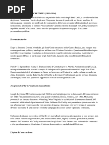 Maccartismo approfondimento