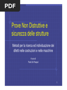 Prove non distruttive