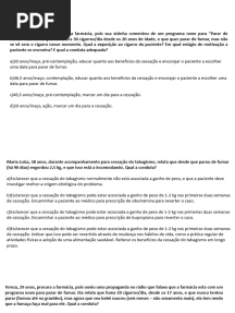 exercicios de fixaçao _ tabagismo