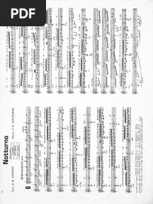 Riccardo Cocciante - Notturno - Spartito Per Pianoforte
