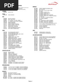 Limpiaparabrisas Buffalo Catalogo