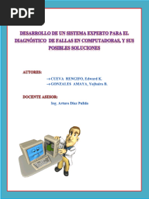 Sistema Experto para El Diagnostico de Fallas de Computadora PDF