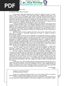 Carta Argumentativa