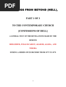 Warnings From Hell