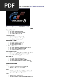 gt5 Prize Car