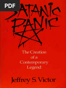 Satanic Panic: The Creation of A Contemporary Legend - Victor, Jeffrey S.