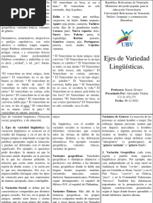 Actividad 04 Trptico 02 Ejes de Variedad Linguisticas