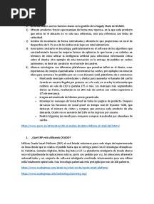 Caso OCADO