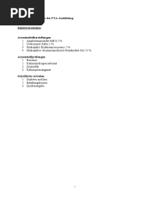 Tagebuch PTA