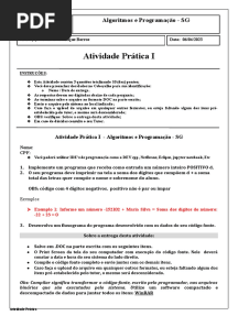 Atividade Prática
