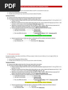 Guide Sur La Dilution Des Laits Therapeutiques
