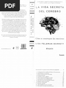 Vida Secreta Del Cerebro. Feldman, L