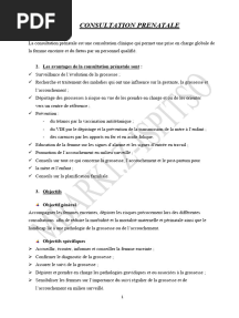Surveillance de La Grossesse
