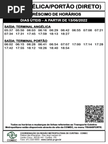 H12 ARAUCÁRIA-PORTÃO e H12 ANGÉLICA-PORTÃO (DIRETO) (Horário DU 13.06.22) - Site