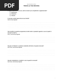 Trova La Tua Nicchia