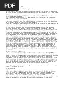 Prompts para CHAT GPT - TCC Completo