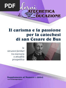 (2024) El Carisma y La Pasión Por La Catequesis de San Cesáreo de Bus Número Especial de Catheticha Ed Educazione