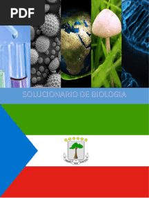 Solucionario de Biología de La Selectividad de Guinea Ecuatorial, Autor Jesús Mangue Mangue Nfono.